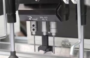 Hinge Drill Bit is on Hinge Boring Machines