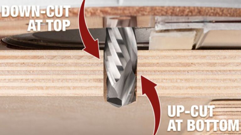 Upcut vs Downcut vs Compression Bits