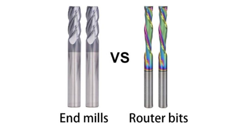 end mills vs router bits